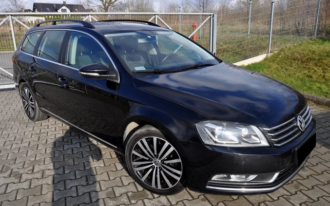 Volkswagen Passat cena 34999 przebieg: 264141, rok produkcji 2013 z Wysoka małe 667